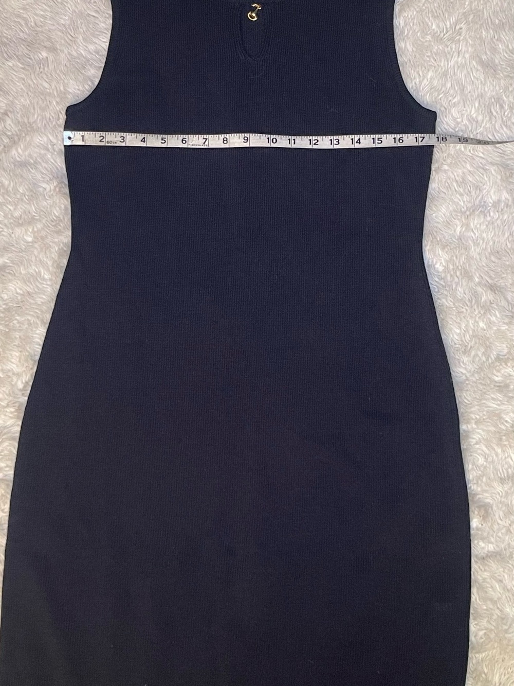 St. John sport black knitted Sleeveless Dress size medium - Picture 12 of 15